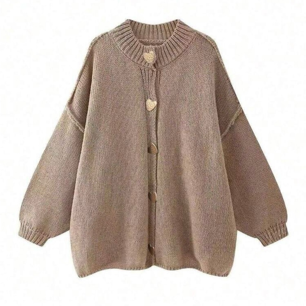 NWOT Winter Women's Knit Cardigan Sweater - Picture 8 of 8